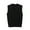 Black, variant on Cyber and Monday Fall Under $5.00 Fayshow0 Women'S New Autumn and Winter Warm Keeping Fashion V-Neck Knitted Vest Overlapping Cuff Sweater Vest