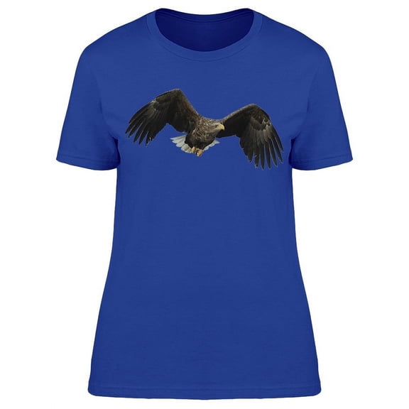 Flying White Tailed Erne T-Shirt Women -Image by Shutterstock, Female Large