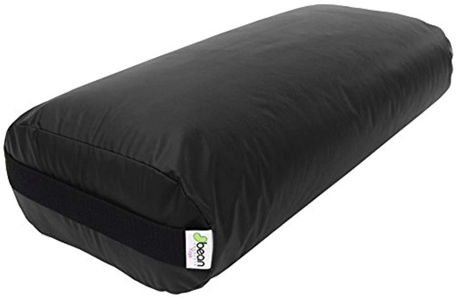 Yoga Bolster Rectangle Vinyl Black
