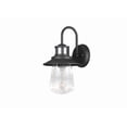 thumbnail image 1 of Lámpara de pared GLOBE Mariner de 1 luz LED negro mate, 1 of 2