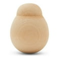 thumbnail image 4 of Small Peg Dolls, Use as Ladybugs or Bees for Crafts, 10 1-7/8 Inch Wood Embellishments for Nativity Scenes and Decor, by Woodpeckers, 4 of 7