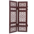 thumbnail image 4 of OUNONA Mini Folding Screen Room Divider Wooden Panel Traditional Chinese Style Decorative Furniture Partition, 4 of 6