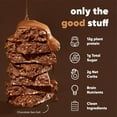 thumbnail image 3 of IQBAR Clean Plant Protein Bars - Almond Butter Chip - 12 Count - Keto, Vegan, High Fiber, Gluten and Dairy Free, Low Sugar Snack, 3 of 7