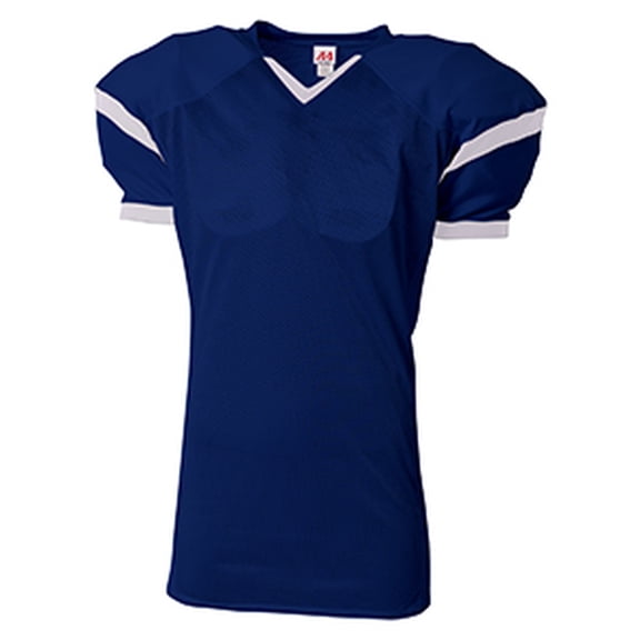 A4 Rollout Football Jersey For Men in Navy/White | N4265