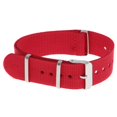 thumbnail image 2 of Ancho De Reemplazo De Banda De Reloj De La Correa De Reloj De Nylon Tejido Rojo 20mm Yuyangstore Bandas de reloj, 2 of 8