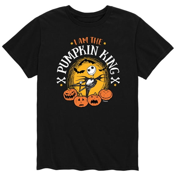 The The Nightmare Before Christmas - I Am The Pumpkin King - Men's Short Sleeve Graphic T-Shirt