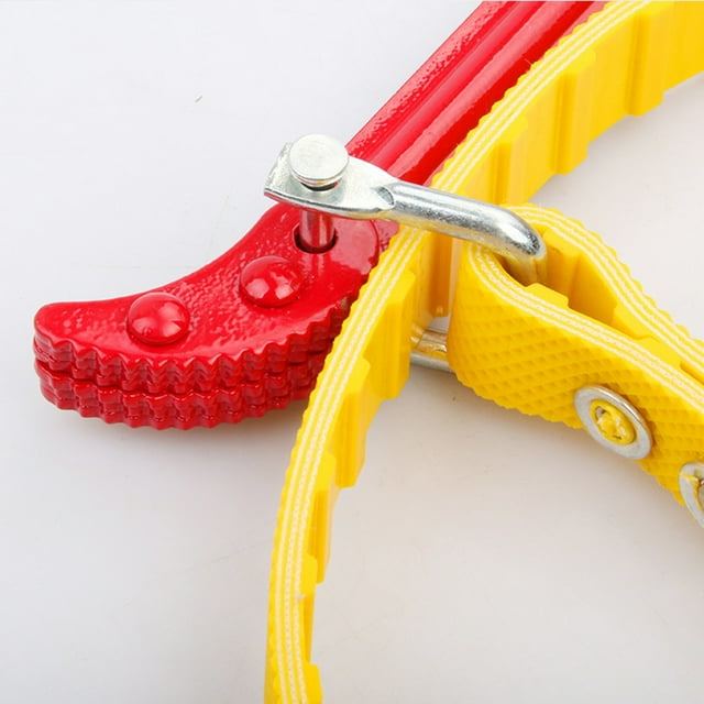 Anti Slip Machine Filter Wrench,8 Inch Anti Slip Belt Strap Wrench Disassembly Hand Tools Professional Grade