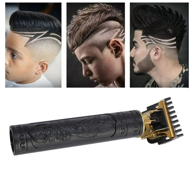 Hair Trimmer Set,T Blade Hair Trimmers Set Smoothly Accurate Cutting with 4 Guiding Combs for Home Salon Pets