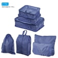 thumbnail image 3 of Uxcell Packing Cube for Travel, 7 Pcs Packing Organizers Set Travel Essentials, Navy Blue, 3 of 6