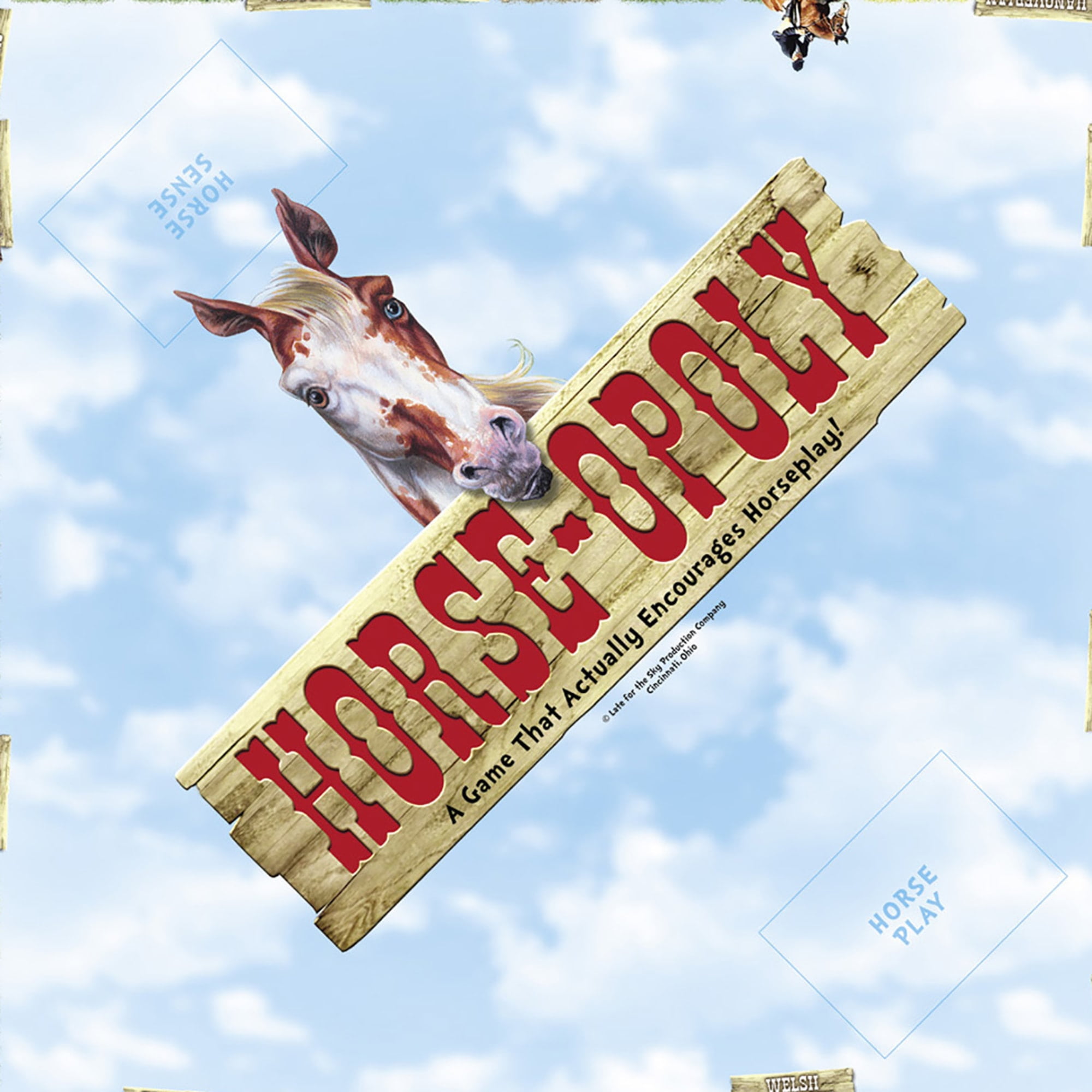 Late for the Sky Horse-Opoly Board Game