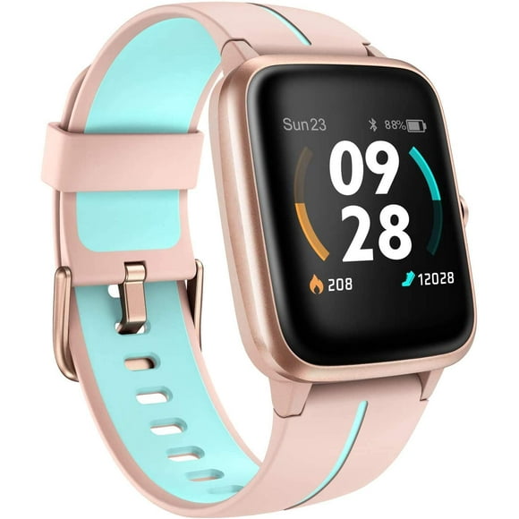 Smart Watch, Built-in GPS Fitness Tracker, Heart Rate Monitor Activity Tracker with 1.3" Touch Screen, 5ATM Waterproof Smartwatch for Men and Women, Compatible with iPhone and Android Phone
