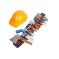 thumbnail image 1 of Juego de cascos y herramientas de construcción para niños, 1 of 1