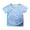 Light Blue, variant on SOFTCCLO Girls T shirts Short Sleeve Crewneck Mermaid Scale Print Graphic Tees Casual Summer Cute T-Shirts for Girls 3-4Y