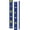 Foot Blue, variant on Adhesive Fish Measuring Tape Fishing Tape Measure 51in Fish Measurement Tool for Anglers Fishing Essential