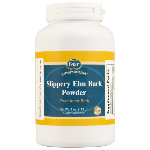 Slippery Elm Bark Powder, 4 oz