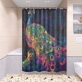 thumbnail image 5 of BZSMCE 4PCS Galactic Majesty Shower Curtain Set Bathroom Decorative Set, 5 of 8