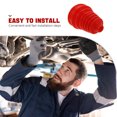thumbnail image 3 of Luxshiny 1 Set Ball Joint Protector Red Rubber for Dust Protection during Daily Vehicle Use for Car Owners, 3 of 8