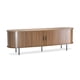 thumbnail image 1 of Mueble TV 55” Tipo Cómoda Organizador Vintage Centro de Entretenimiento de Madera Color Maple, 1 of 8