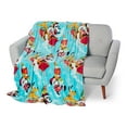 thumbnail image 4 of Mickey Mouse Spreading Cheer Disney Kids Silk Touch Throw Blanket, 50 x 70 inches Blue, 4 of 5