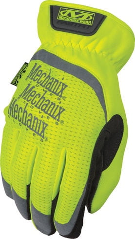 Mechanix Wear SFF-91-010 Large Hi-Viz Yellow Safety FastFit Gloves by Mechanix Wear