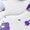 White-purple, variant on Bolognifi Unisex Basketball Shoes Air Cushioned Sports Shoes Youth Anti Slip and Durable Training Basketball Boots