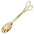 thumbnail image 1 of Pinzas para pan, pinzas para verduras, pinzas para pasteles, pinzas para buffet, pinzas para barbacoa (cabeza redonda dorada), 1 of 8