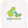 thumbnail image 3 of Inktastic Happy Dinosaur New Big Brother Toddler Sweatshirt, 3 of 4