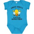 thumbnail image 3 of Inktastic Cute Bee Great Aunt's Little Honeybee with Stars Boys or Girls Baby Bodysuit, 3 of 5