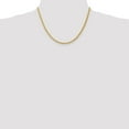 thumbnail image 2 of 14K Yellow Gold necklace Spiga (Wheat) chain Pendant 18 in 3 mm, 2 of 5