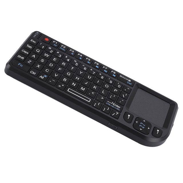 Ultra Thin Wireless Touchpad Keyboard with Backlight for PS3/4 Plug and Play for HTPC Easy to Use At Night Infrared Light Display