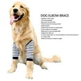 thumbnail image 3 of Protection de Chien Coude Accolade, Doux Respirant Chien avant Jambe Wrap Protection du Coude avec Support Stable Chien Coude Protecteur Chien Récupération Manches Protecteur Tampons pour Animaux de Compagnie en Plein Air Promenade, 3 of 8