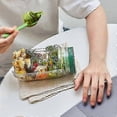 thumbnail image 5 of Salad Pod with Sauce Dressing Container, Vertical Layering Salad Pod with Built-in Bowl, Portable Leakproof All-in-One Salad Lunch Box Edition 0830, 5 of 5
