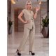 thumbnail image 4 of Conjunto Elegante 2 Piezas Pantalon Wide Legs Blusa Cruzada Outfit para Mujer, 4 of 5