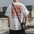 thumbnail image 3 of Camiseta para hombre de gran tamaño con estampado de anime para hombre, camisetas gráficas Katoen, ropa informal barata y de alta calidad Trendyol 5xl S Xl, 3 of 5