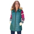 thumbnail image 3 of Atlas for Women Womens Detachable Hood Longline Vest, 3 of 4