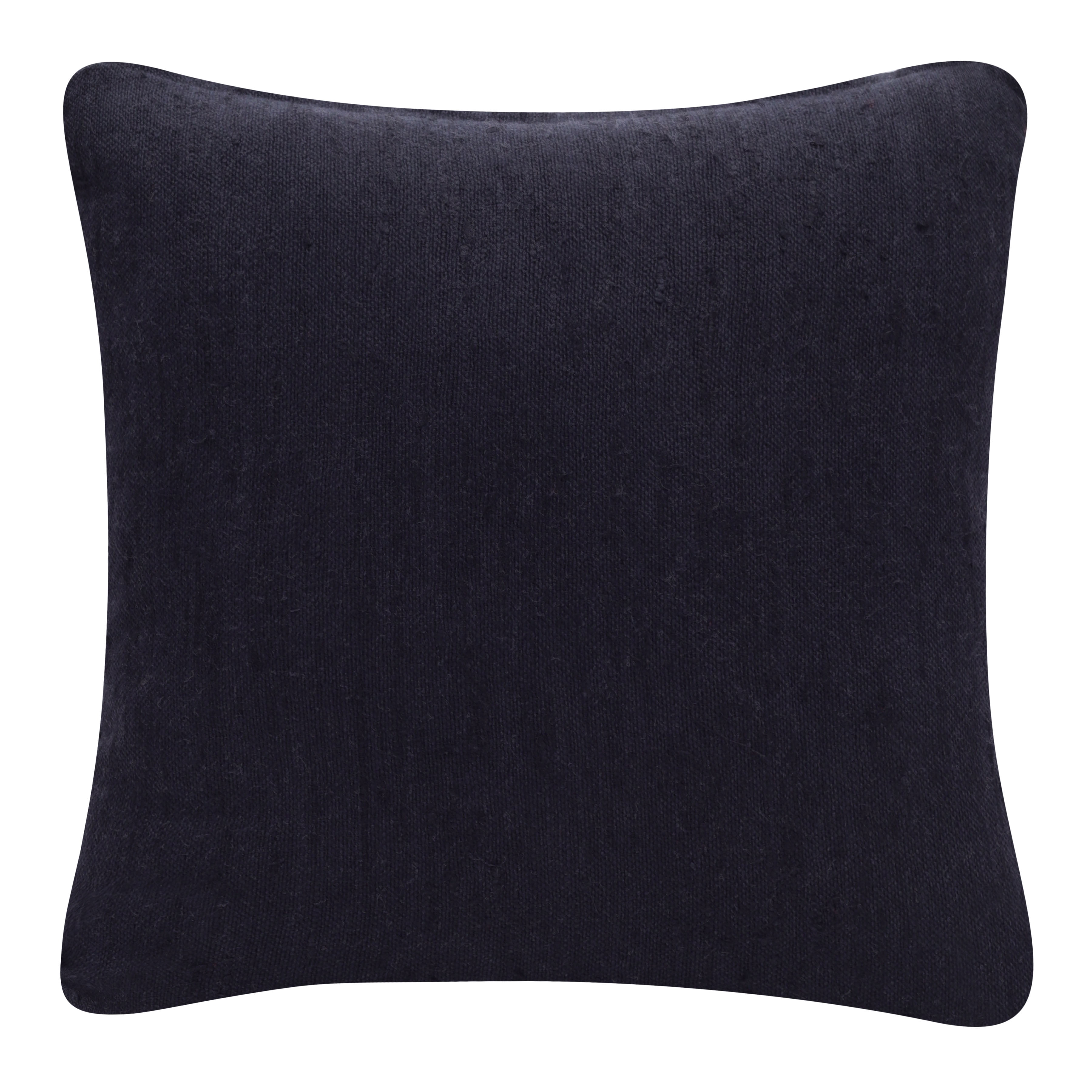 Harlow Hill Stacy Garcia 20" x 20" Onyx Solid Linen Blend Adult Decorative Throw Pillow Cover