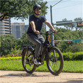 thumbnail image 5 of GOTRAX MX1 Mid Drive Electric Bike, 82 Miles Range, 500W Motor, Front Suspension, LED Display, Rear Cargo Rack – Black, 5 of 17