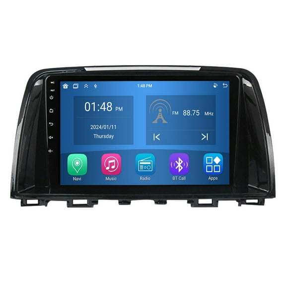 RoverOne 4 64GB Car Stereo CarPlay GPS Navigation Bluetooth for Mazda 6 Atenza 3 GJ 2012-2015 Android Touch Screen Player