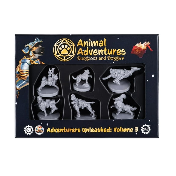 Steamforged Games Adventurers Unleashed - Volume 3 New
