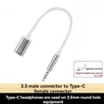 thumbnail image 3 of 2 x Audio Cable Cord-Silver, 3 of 8