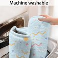 thumbnail image 1 of 20x32 Inch Ultra Soft Faux Bath Mat Non Slip Absorbent Microfiber Bathroom Rug, Colorful Bricks, Patterns, 1 of 1