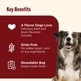 thumbnail image 6 of (3 pack) Nutrish Burger Bites Beef Recipe with Bison Premium Dog Treats, 12 oz. Pouch (Rachael Ray), 6 of 12