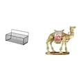 thumbnail image 1 of Elegante Estante De Pared De Alambre De Metal Con Escultura De Camello De Resina Para Encimera De Cocina, Baño Y Sala De Estar, Decoración Del Hogar., 1 of 8