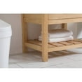 thumbnail image 5 of 30 inch single bathroom vanity in natural wood, 5 of 8