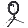 thumbnail image 2 of Anillo De Luz LED, Selfie Halo Light LED Ajustable Con Soporte Para Fotografía De Maquillaje De Escritorio Ccdes Otros, 2 of 8