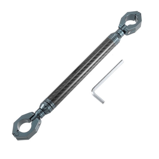 Barra de equilibrio de Motocicleta Unique Bargains 22mm tono Titanio