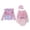 Purple, variant on Toddler Girls Bathing Suit Two Piece Swimsuit with Colorful Skirt Cute Tankini for Baby Toddler Kids Teen Swimwear Swimsuits