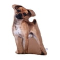 thumbnail image 4 of Cojín de sofá con respaldo de peluche de animales para niños perro nativo, 4 of 9