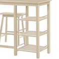thumbnail image 3 of Ensemble de Comptoir Spacieux, Blanc, Lot de 3 Pcs, 3 of 4