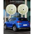 thumbnail image 2 of Yazoeia 4 Pcs Window Regulator Drum Gear Fit for Hyundai Tucson 2016 2017 2018 2019 2020, Universal Gear Replacement for Front Rear Left Right Windows CJC912-183326, 2 of 6
